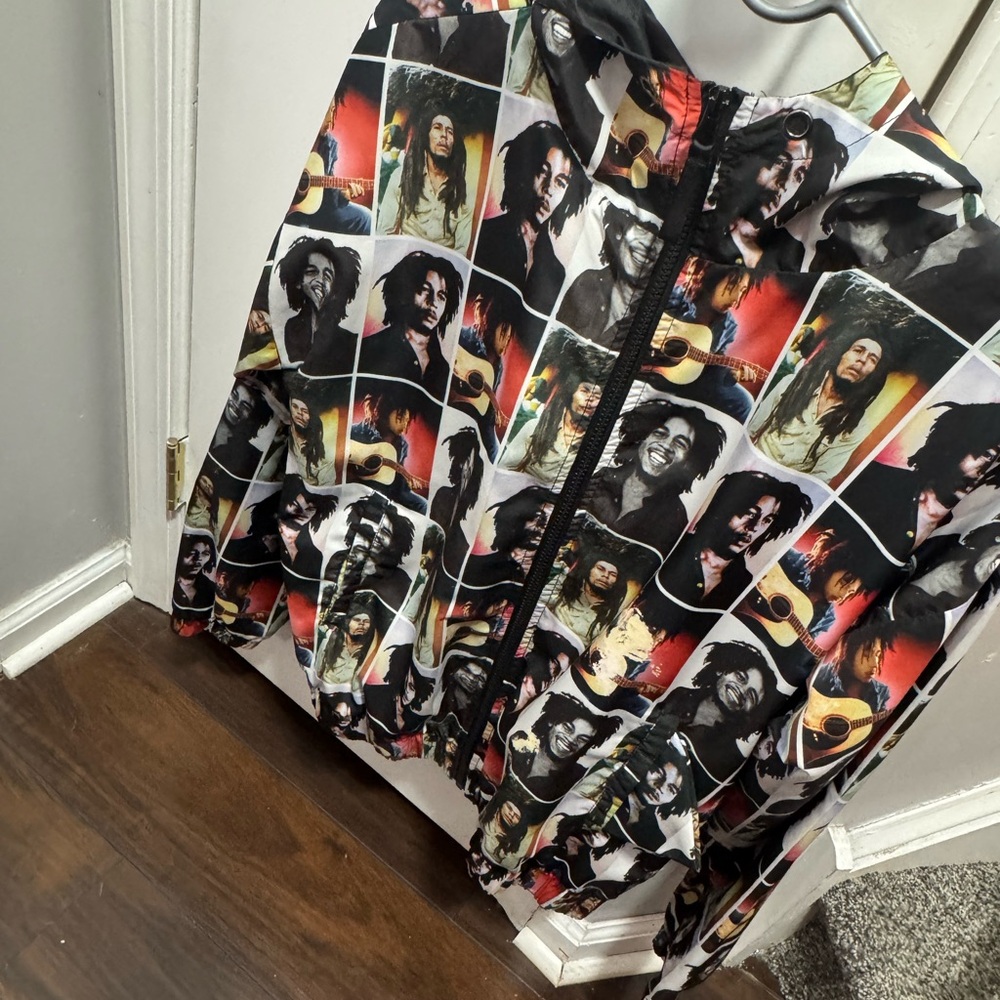 Bob Marley light zip up jacket